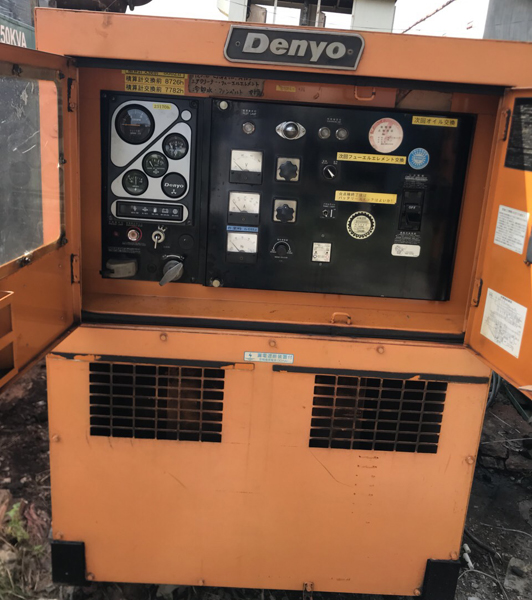 Máy phát điện Denyo 150kva cũ
